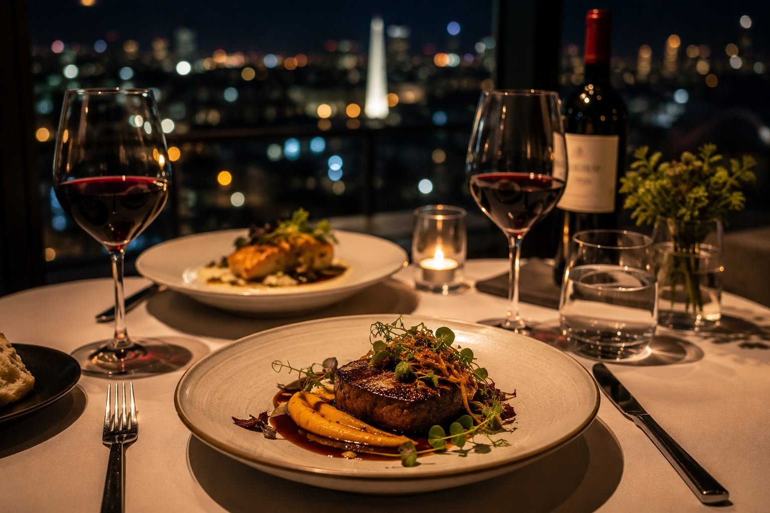 Una cena gourmet