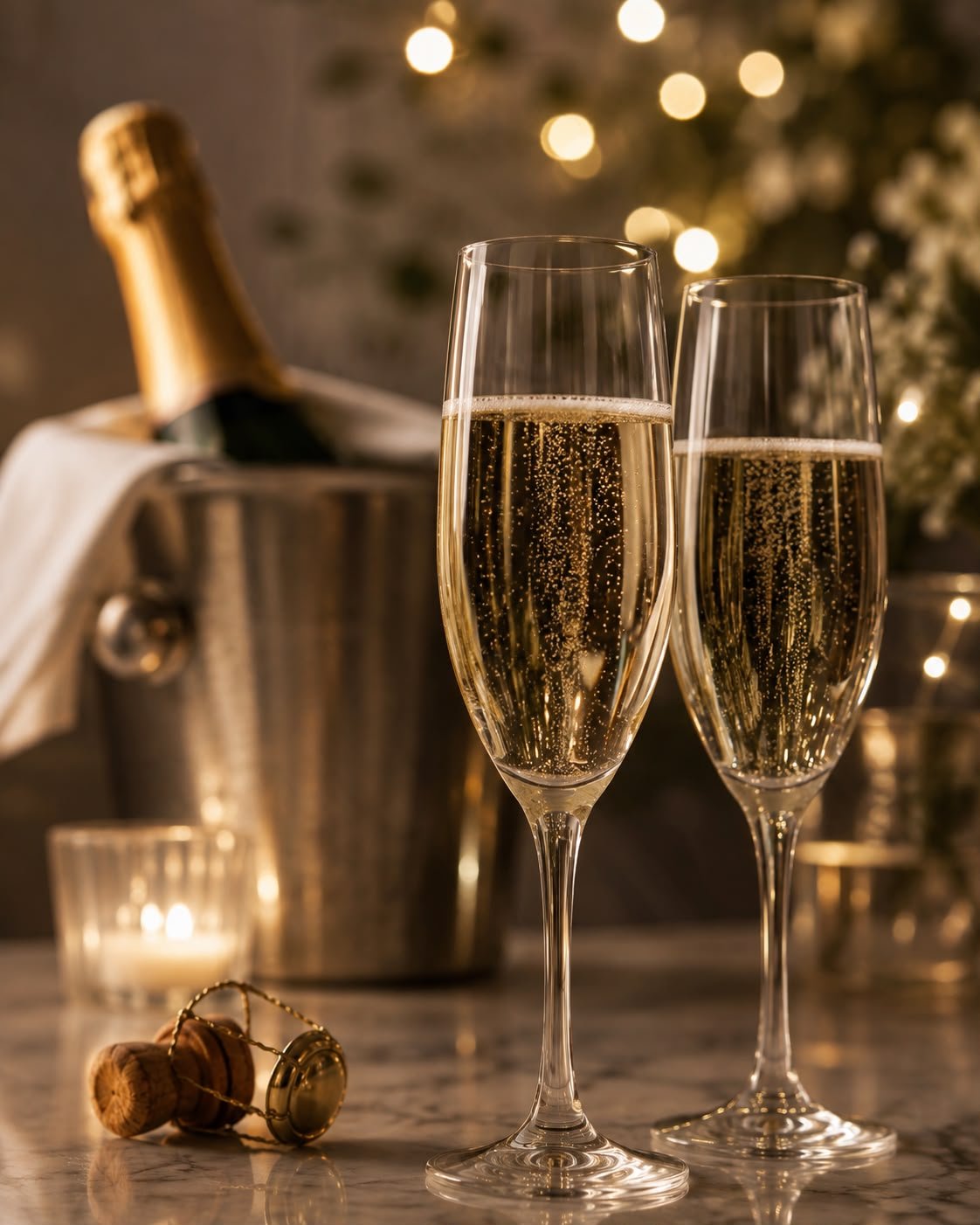 Champagne para brindar