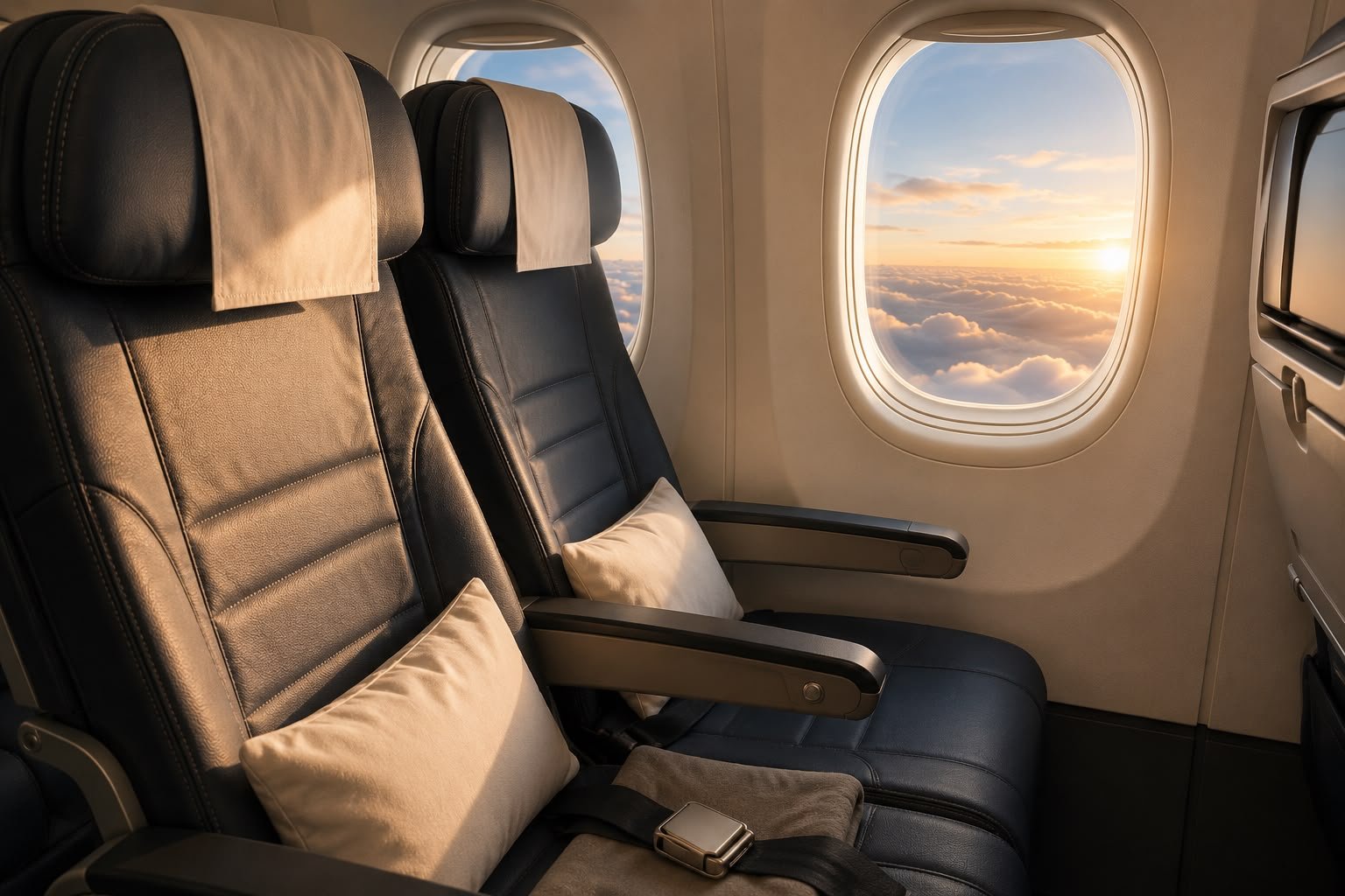 Los mejores asientos del avion
