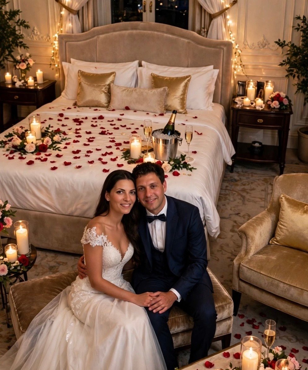 La noche de los novios! 🥂💍