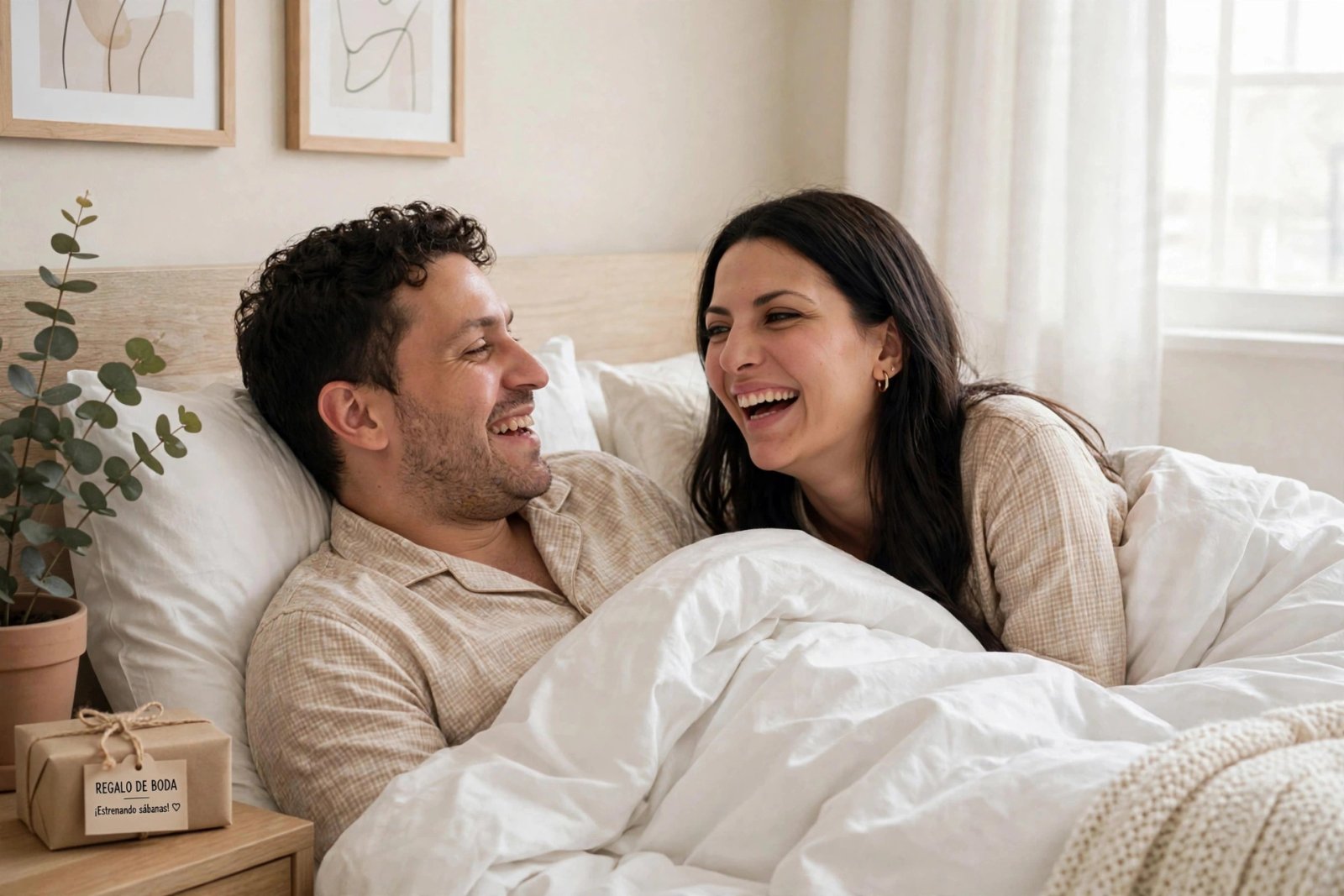 ¡Estrenando sábanas! 🛏️