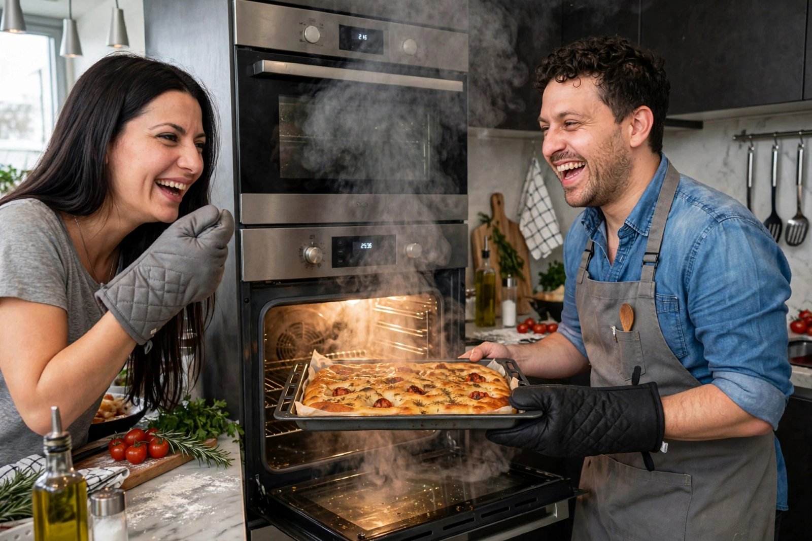 ¡Una cocina pareja! 🧑‍🍳👩‍🍳